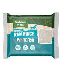 Natures Menu - Raw Frozen Mince Block - White Fish - 400g