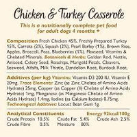 Lilys Kitchen - Wet Dog Food - Chicken & Turkey Casserole - 400g Tin