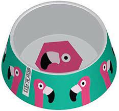 Ministry Of Pets - Melamine Non-slip Pet Bowl - Flamingo - Large (480ml)