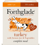 Forthglade - Complete Adult Meal - Turkey W/brown Rice & Veg - 395g Pouch