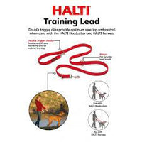 Halti - Double Ended Training Lead - Black - Large (2 Metre)