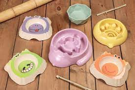 Bamboo Monster Shaped Bowl - Green