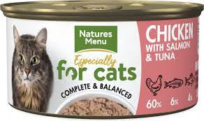 Natures Menu - Especially For Cat Food - Chicken, Salmon & Tuna - 85g