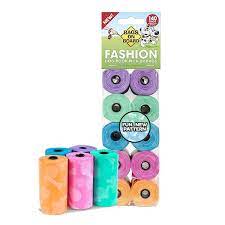Bags on Board - Fashion Refill Poop Bags – 140 Bags (10 Rolls)