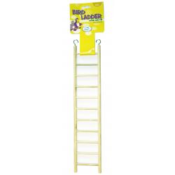 Happy Pet - Wooden Bird Ladder - 11 Step