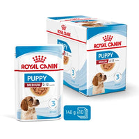 Royal Canin - Medium Puppy Chunks In Gravy - 10 Pack