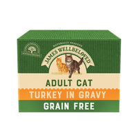 James Wellbeloved - Adult Cat Pouch 85g - Turkey - 12 pack