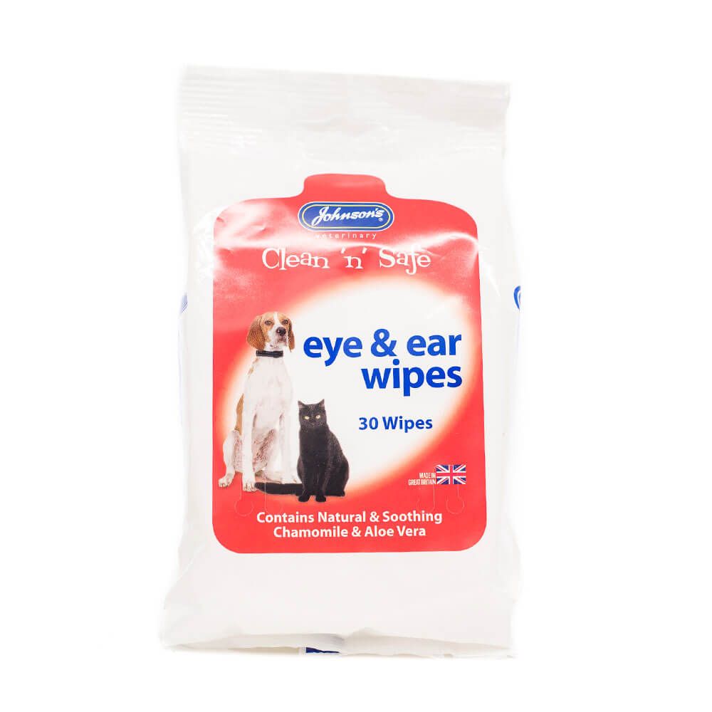 Johnson's - Clean 'n' Safe Eye & Ear Wipes - 30pk