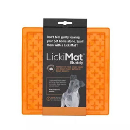 LICKIMAT - Buddy Treat Mat - Orange - 20cm