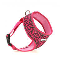 Doodlebone - Originals Pattern Airmesh Harness - Bright Leopard - Size 6-7
