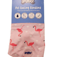 Animate - Pet Cooling Bandana - Flamingo - Large - 66cm x 25cm