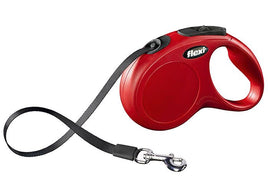 Flexi - Classic Retractable Tape 5m - Small - Red