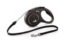Flexi - Classic Retractable Cord 5m - Small - Black