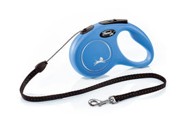 Flexi - Classic Retractable Cord 5m - Medium - Blue