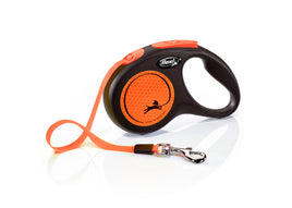 Flexi - Neon Retractable Tape 5m - Small - Neon Orange