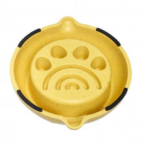Bamboo Bowl - Bamboo Slow Feeder Mouse Shaped - 350ml