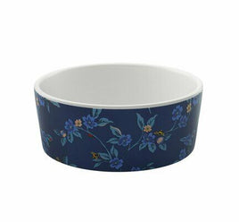 Cath Kidston - Flora Fauna Ceramic Pet Bowl - Small
