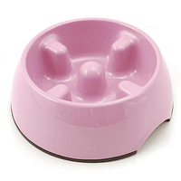 Dogit - Anti-gulping Bowl - Pink - Small (300ml)