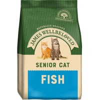 James Wellbeloved - Senior Cat Food - Fish & Rice - 1.5kg