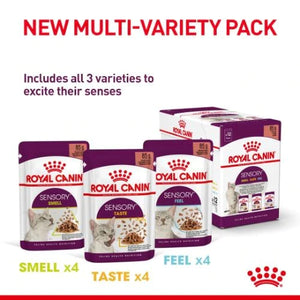 Royal Canin - Sensory Cat Food - Variety Multipack (in gravy)