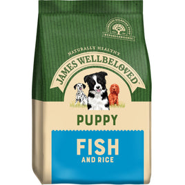 James Wellbeloved - Dry Puppy Food - Fish & Rice - 2kg