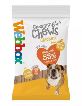 Webbox - Chomping Chews - Chicken - 200g