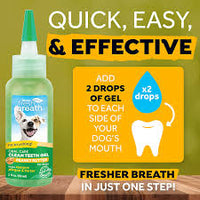TropiClean - Clean Teeth Oral Care Gel - Peanut Butter - 59ml