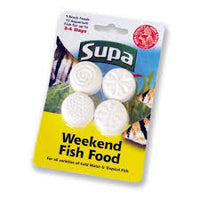 Supa - Weekend Fish Food Blocks - 4 pack