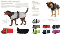 Danish Design - 2 In 1  Dog Coat - Grey/Black - 65cm (26")