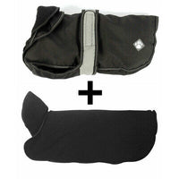 Danish Design - 2 In 1 Dog Coat - Purple - 25cm (10")