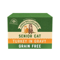 James Welbeloved -  Turkey Grain Free - Senior Cat - 85g Pouch - Single Pouch