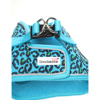 Doodlebone - Originals Pattern Snappy Harness - Bright Leopard - Size 3