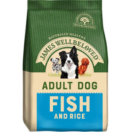 James Wellbeloved - Adult Dog Food - Fish & Rice - 2kg