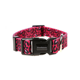 Doodlebone - Originals Pattern Collar - Bright Leopard - Size 1-2