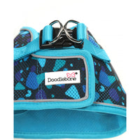 Doodlebone - Originals Pattern Snappy Harness - Electric Party - Size 1