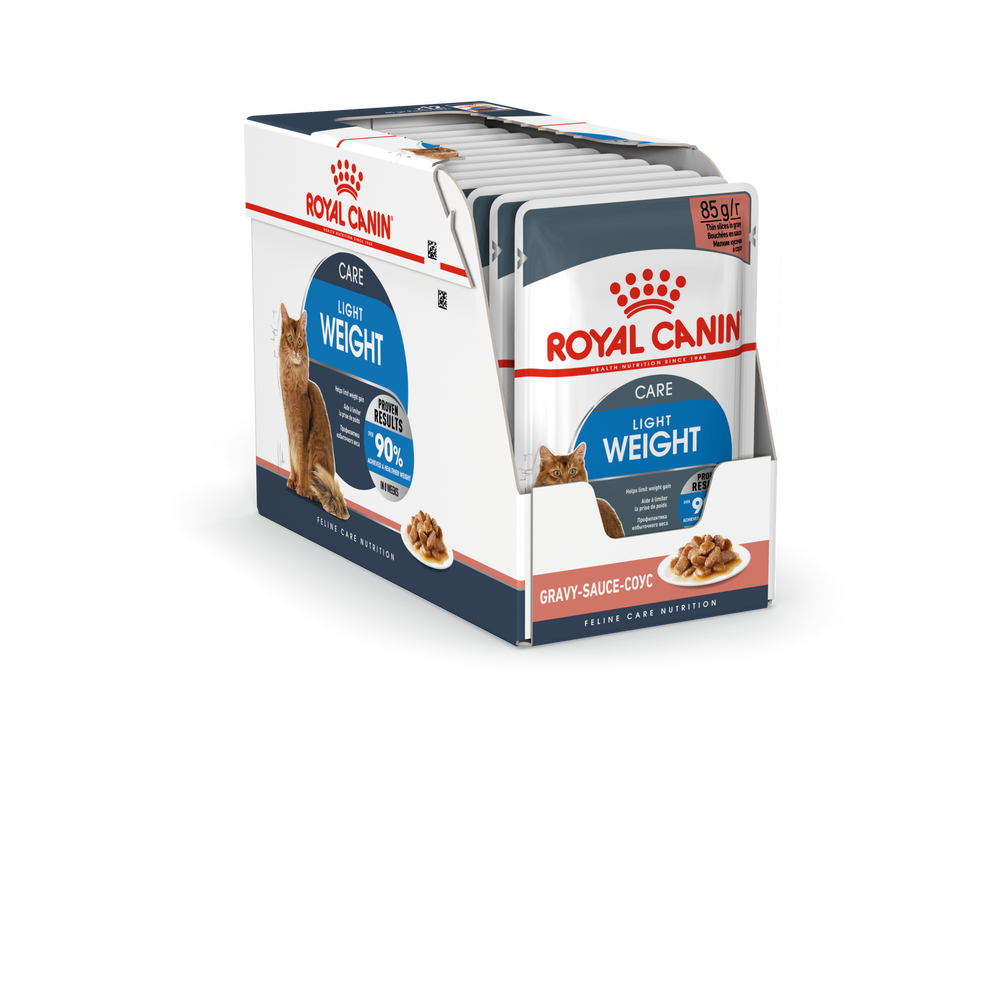 Royal Canin - Cat Light Weight Care in Gravy 85g Pouch - 12Pack