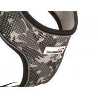 Doodlebone - Originals Pattern Airmesh Harness - Smokey Camo - Size 4-5
