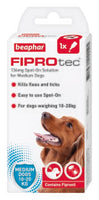 Beaphar - Fiprotec Spot On Medium Dog - 6 Pipettes