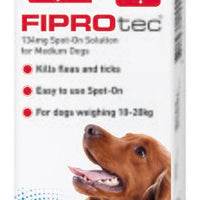 Beaphar - Fiprotec Spot-On Medium Dog - 4 Pipette