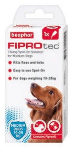 Beaphar - Fiprotec Spot-On Medium Dog - 4 Pipette