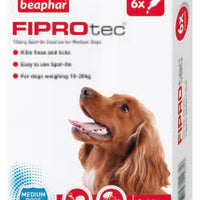Beaphar - Fiprotec Spot-On Medium Dog - 4 Pipette