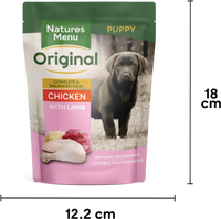 Natures Menu - Puppy And Junior 300g Pouch - 8 Pack