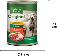 Natures Menu - Lamb & Chicken - 400g Can