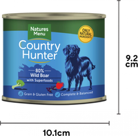 Natures Menu - Country Hunter - Wild Boar - 600g