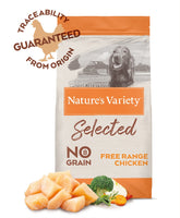 Natures Variety - Selected - Free Range Chicken - Medium/Maxi Adult - 2kg