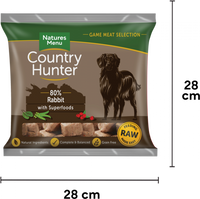 Natures Menu - Country Hunter Complete Nuggets - Rabbit - 1kg