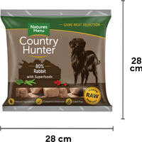 Natures Menu - Country Hunter Complete Nuggets - Rabbit - 1kg