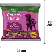 Natures Menu - Country Hunter Complete Nuggets - Wild Venison - 1kg