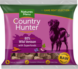 Natures Menu - Country Hunter Complete Nuggets - Wild Venison - 1kg