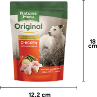 Natures Menu - Original Wet Dog Food - Chicken - 8 pack x 300g